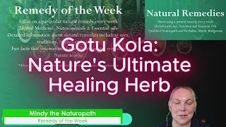 Gotu Kola Natures Ultimate Healing Herb [upl. by Harol]