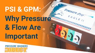 Why GPM and PSI Ratings Are Important for Pressure Washers [upl. by Jarrod35]