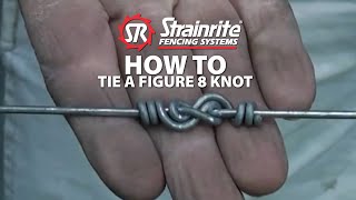 Strainrite  How To Tie A Figure 8 Knot [upl. by Irolam]