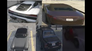 All epsilon program cars locations IN ORDER GTA 5 [upl. by Ahsilrae]