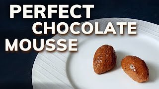 How to make MICHELIN STAR CHOCOLATE MOUSSE at home [upl. by Nealson]