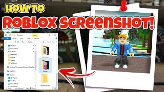 How To Take a Roblox Screenshot  Where To Find My Roblox Screenshot EASY [upl. by Tillford]