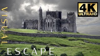 Ireland in 4K Drone Fly By  60 minutes of Relaxing and Calming Music [upl. by Skell478]