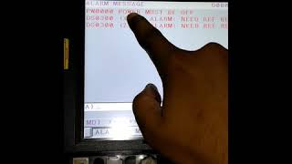 How To change reference position in cnc fanuc oitf control [upl. by Ecyac]