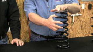 How To Cut Coil Springs  EATON Detroit Spring Featured on AutoRestoMod [upl. by Hanzelin]