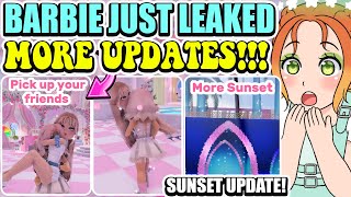 NEW ROYALE HIGH TRAILER OUT New CARRY YOUR FRIENDS Sunset THEMES Badges amp MORE 🏰 Royale High [upl. by Nidorf]