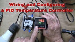 How to Wire and Configure a PID Temperature Controller  Cerakote Oven [upl. by Baron827]