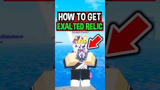 How To Get EXALTED RELIC in Roblox Fisch [upl. by Adlecirg809]