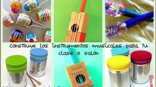 Instrumentos Musicales Caseros [upl. by Swords]