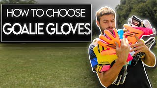 HOW TO CHOOSE GOALKEEPER GLOVES LIKE A PRO [upl. by Aeikan746]