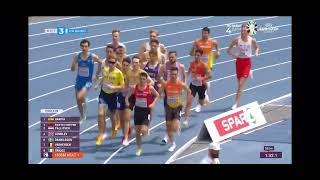 1500m Heat 1  European Athletics Championships 2024 Rome [upl. by Aizek687]