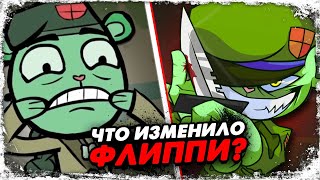 История Флиппи из Flippy Happy tree friends  Vs Flippy Flipped Out мод фнф [upl. by Gomer]