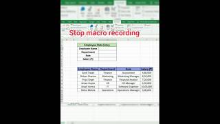 quotMaster Macros in Excel and eliminate manual data entry forever 🚀quot shorts trending viral [upl. by Somerset905]