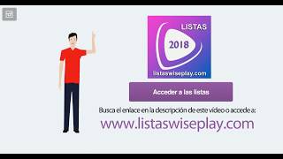 Listas Wiseplay 2018 Fútbol Series Películas [upl. by Hinch]