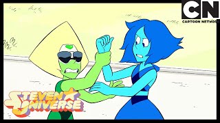 Amethyst And Garnet Fight  Steven Universe  Cartoon Network [upl. by Ecirtemed]