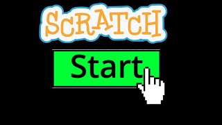 How to make a start button I Scratch Tutorial [upl. by Eednam520]