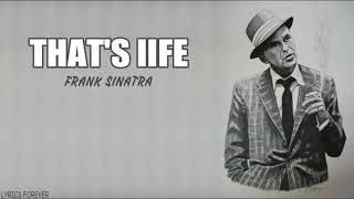 Frank sinatra  That’s Life LYRICS [upl. by Anahir]