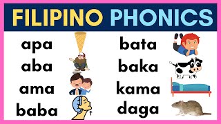 FILIPINO PHONICS  ARALIN 1  HAKBANG SA PAGBASA  KINDER amp GRADE 1 [upl. by Stuckey]