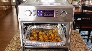 How To Make The Fastest Air Fried Popcorn Shrimp  Featuring HomeRusso Air Fryer Oven  Episode 318 [upl. by Rett]