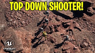 Make a Top Down Shooter in Unreal Engine 5 [upl. by Lilith397]