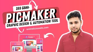 Picmaker Review 2023 🔥 Social Media Graphic Design and Automation Tool  AppSumo LifeTime Deal [upl. by Oiralednac498]