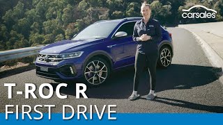 Volkswagen TRoc R 2022 Review  First Drive [upl. by Varrian155]