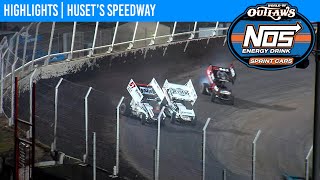 World of Outlaws NOS Energy Drink Sprint Cars Huset’s Speedway September 5 2020  HIGHLIGHTS [upl. by Caia]