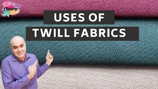 What are the uses of Twill Fabric [upl. by Papotto]