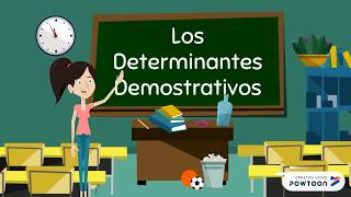 Los Determinantes Demostrativos [upl. by Yssor598]