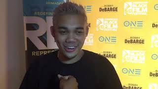 Interview with Roshon Fegan The Bobby Debarge Story [upl. by Bolling]