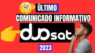 ULTIMO COMUNICADO DO BLOQUEIO IKS DOS RECEPTORES DA DUOSAT EM 2023 [upl. by Odlaw]