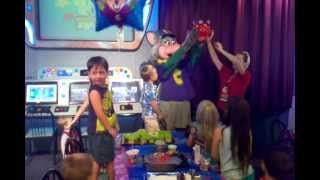 Jesses 4th Birthday Party  Chuck E Cheese [upl. by Yebot]