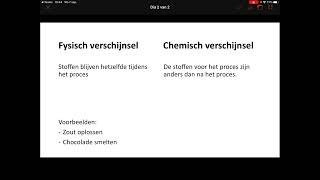 Fysische en chemische verschijnselen [upl. by Nylicaj]