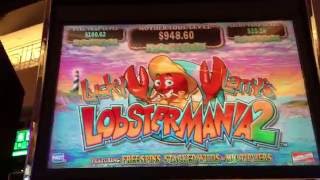 Lucky Larrys LOBSTERMANIA 2 ✦LIVE PLAY✦ Slot Machine [upl. by Arda]