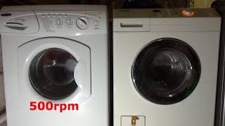 Spin race No22  Hotpoint vs Miele [upl. by Pontias]