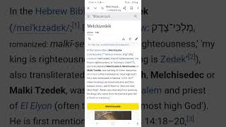 MELKIZEDEK Gen 141822 Psa 762 104 Heb 5610 620 7☦️ISIS RA ELION💜John 1016 [upl. by Omer3]