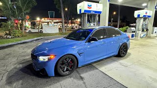 CUTTING UP IN 700 HP F80 M3 AT 3AM POV [upl. by Ermina]