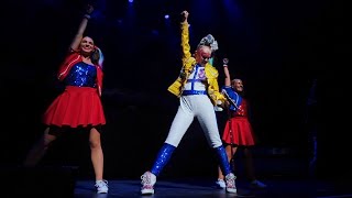 JoJo Siwa “Queen” live performance We Will Rock youAnother one bites the dustWe are The Champions [upl. by Akerue]