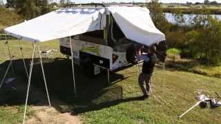 Jayco Camper Trailer amp Annexe Setup  Official Video [upl. by Wall863]