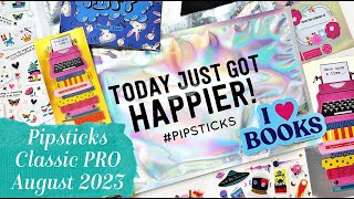 Pipsticks August 2023 Classic PRO Sticker Kit Unboxing [upl. by Nednal]