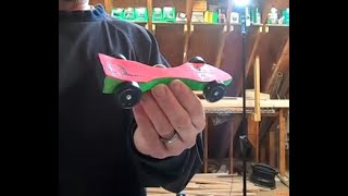 Cub scout Pinewood Derby car build for beginners [upl. by Ynafit]