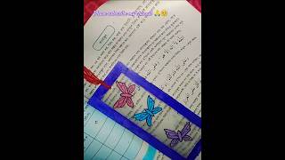 Book mark 📚diy craft shorts homemade CrafterAditi ShivangiSah7 FarjanaDrawingAcademy [upl. by Lebna]