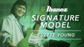 Yvette Young and her Ibanez YY10 signature guitar [upl. by Henarat]