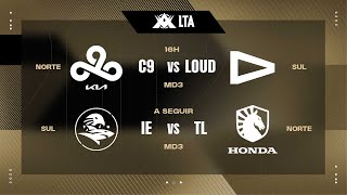 C9 vs LOUD  IE vs TL  LTA 2025 Etapa 1  Fase Américas  Dia 2 [upl. by Farhsa789]