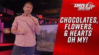 A Look at the History and Traditions of Valentines Day  Drive Thru History Special [upl. by Neibart56]