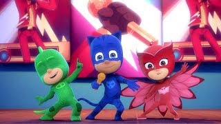 パジャマスク PJ MASKS 🎵パジャマスク 歌 日本語 🎶 PJ Masks Songs  歌 日本語  英語の歌  子供向けアニメ [upl. by Elkin]