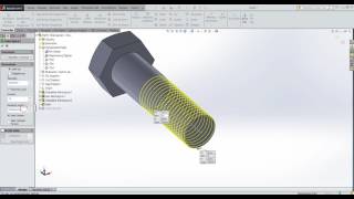 Solidworks Civata Çizimi [upl. by Champaigne]