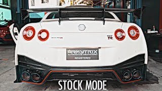 Breaking Necks 2018 Nissan GTR Nismo w ARMYTRIX GTR Full Exhaust Setup Aggressive Sounds [upl. by Enilreug]