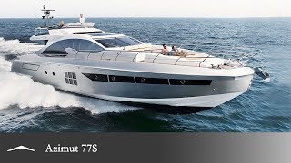 Azimut 77S  The power of Beauty the beauty of Power [upl. by Nrol]