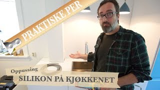 Fuge med silikon uten søl [upl. by Aicekat]